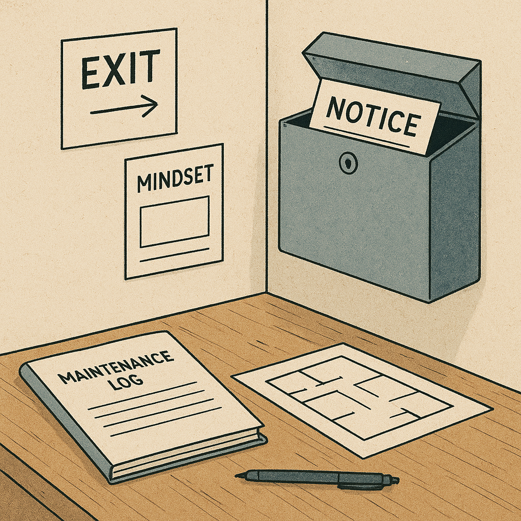 When to Stop Being a Landlord: A Real-World Check-In - editorial illustration inspired by when it is time to stop being a landlord