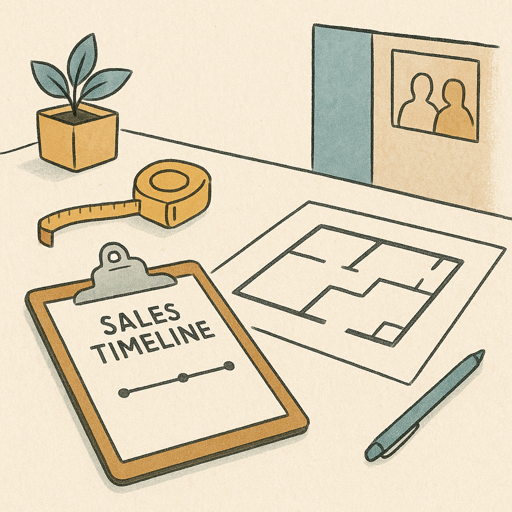 Selling a Rental Property with Tenants Still Inside: A Practical, Low-Stress Approach - editorial illustration inspired by selling a rental property with tenants still inside