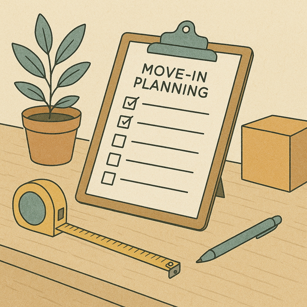 Getting Your First Rental Ready: A Practical Pre-Listing Check - editorial illustration inspired by how to prepare for your first rental property