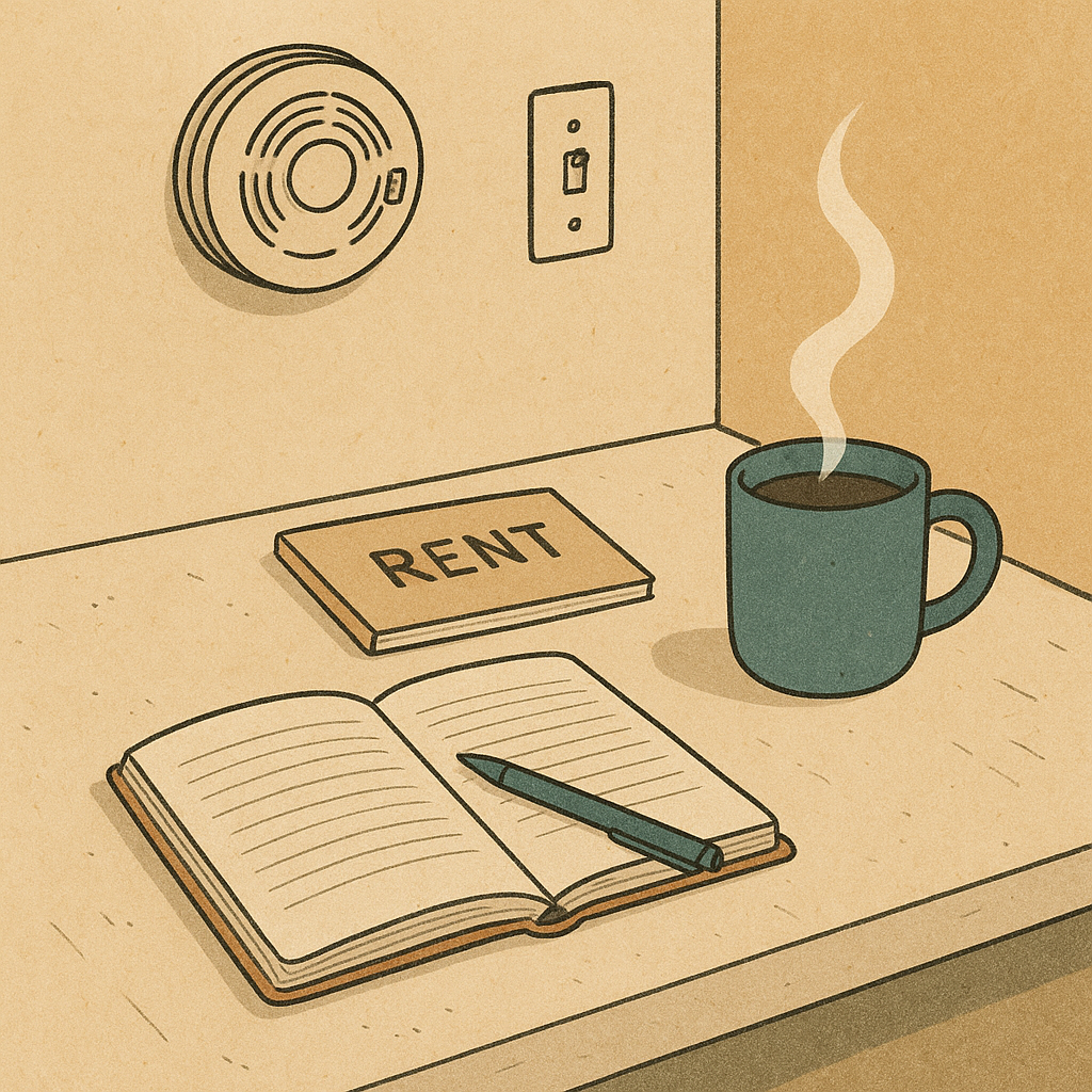 Setting tenant communication boundaries that keep you sane - editorial illustration inspired by setting tenant communication boundaries that keep you sane