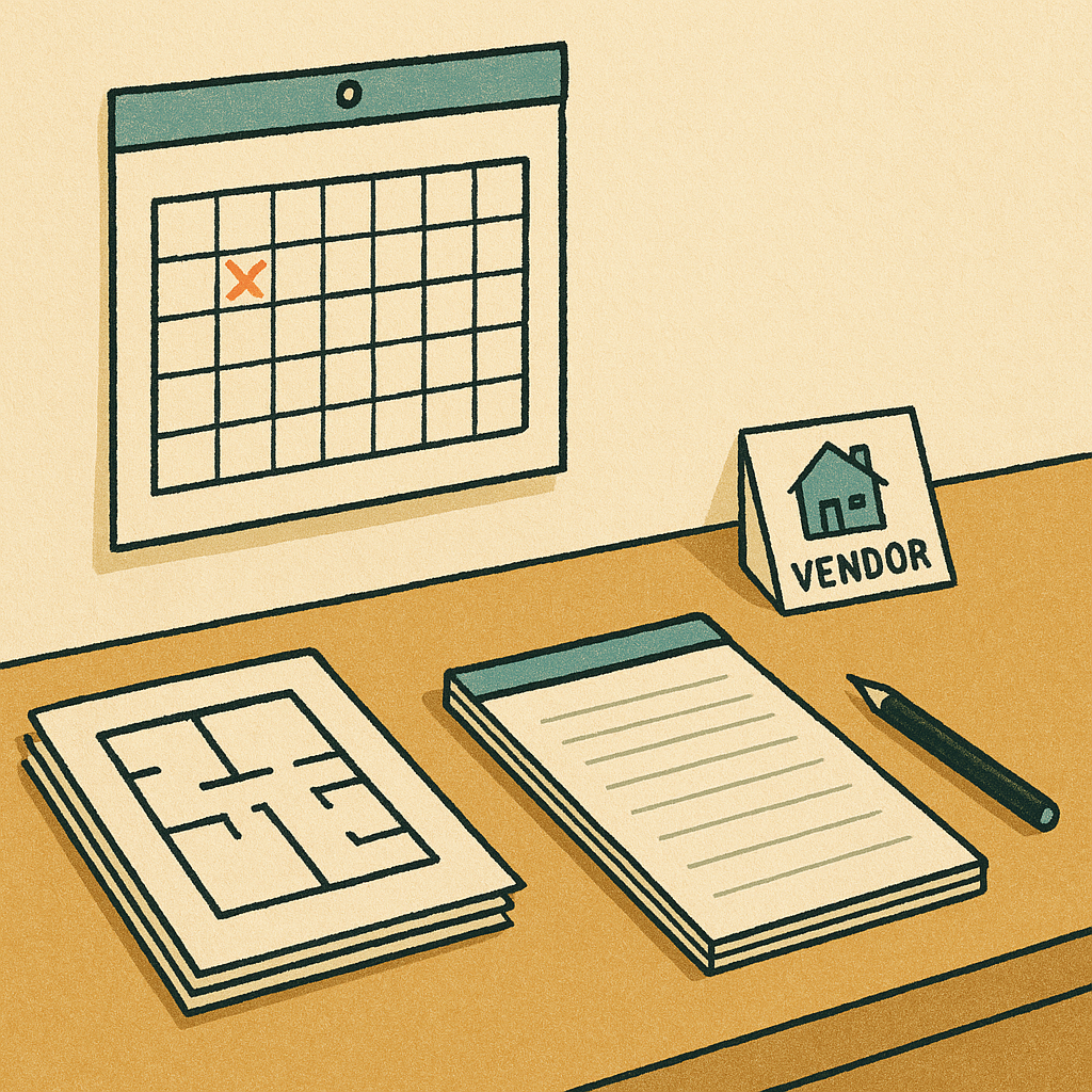 Selling a rental with tenants in place: a practical, step-by-step approach - editorial illustration inspired by selling a rental property with tenants still inside