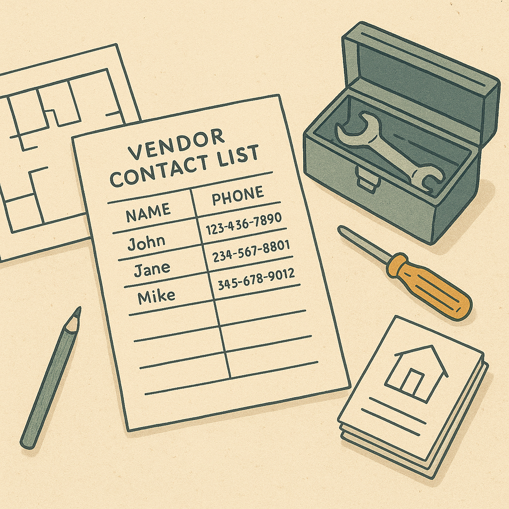 Managing maintenance for distant rentals: practical steps for landlords - editorial illustration inspired by how to handle maintenance for rentals you do not live near