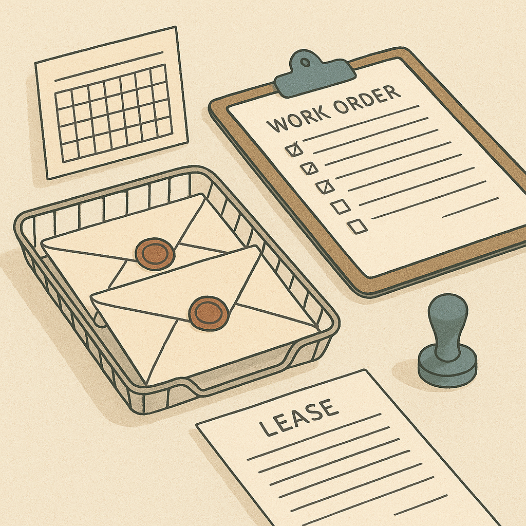 Security deposit best practices for small landlords - editorial illustration inspired by security deposit best practices for small landlords