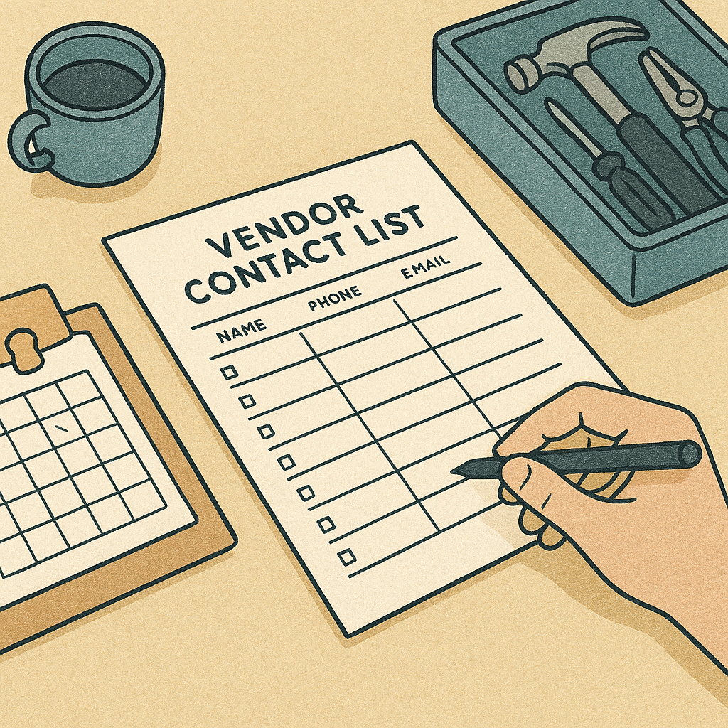 Handing a Property to a Manager Without Losing Control - editorial illustration inspired by handing a property off to a manager without losing control