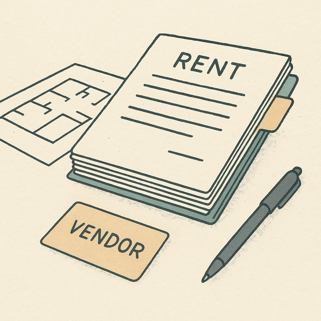 What to do when a tenant is late on rent: a calm, practical approach - editorial illustration inspired by what to do when a tenant is late on rent