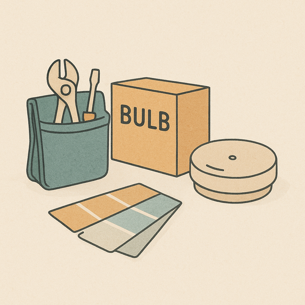 Tenant screening red flags that show up too late - editorial illustration inspired by tenant screening red flags that show up too late