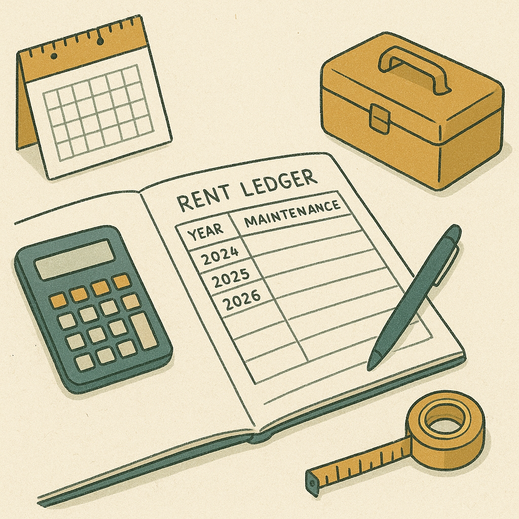 Planning a Maintenance Reserve for Older Rentals: A Practical Guide - editorial illustration inspired by how to plan a maintenance reserve for older rentals